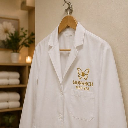 Custom lab coats for small business