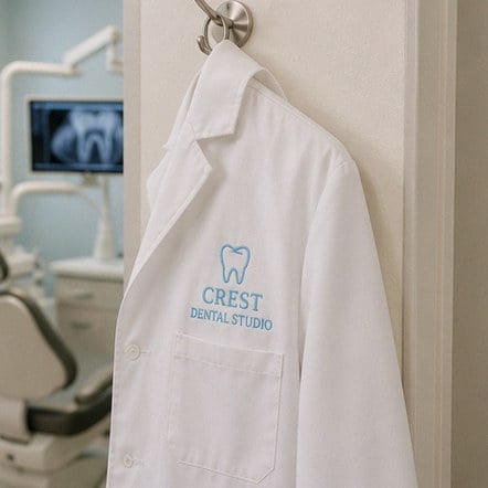 Custom printed lab coats in bulk