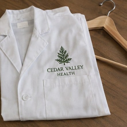 Plus-Size & Tall Lab Coat